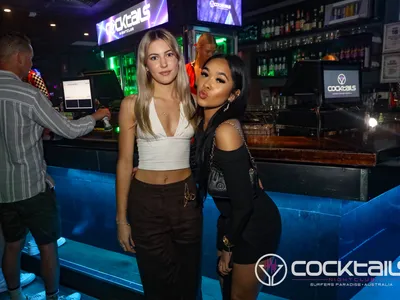 A professional photo of guests enjoying themselves at Cocktails Nightclub from our gallery.