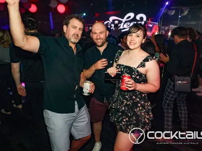 A professional photo of guests enjoying themselves at Cocktails Nightclub from our gallery.