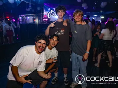 A professional photo of guests enjoying themselves at Cocktails Nightclub from our gallery.