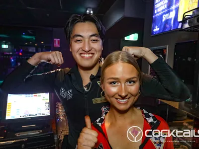 A professional photo of guests enjoying themselves at Cocktails Nightclub from our gallery.