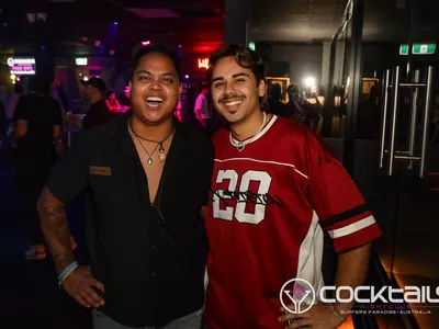 A professional photo of guests enjoying themselves at Cocktails Nightclub from our gallery.