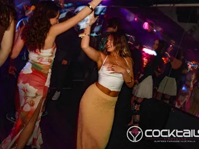 A professional photo of guests enjoying themselves at Cocktails Nightclub from our gallery.