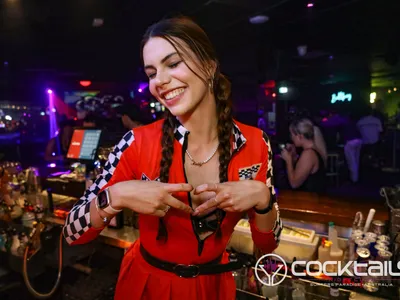 A professional photo of guests enjoying themselves at Cocktails Nightclub from our gallery.