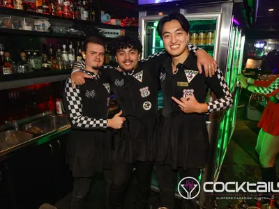 A professional photo of guests enjoying themselves at Cocktails Nightclub from our gallery.