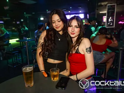 A professional photo of guests enjoying themselves at Cocktails Nightclub from our gallery.