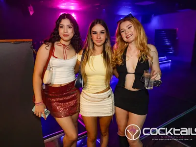 A professional photo of guests enjoying themselves at Cocktails Nightclub from our gallery.