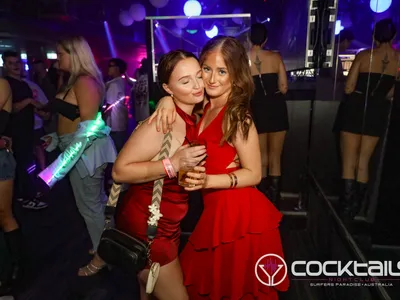 A professional photo of guests enjoying themselves at Cocktails Nightclub from our gallery.