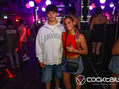 A professional photo of guests enjoying themselves at Cocktails Nightclub from our gallery.