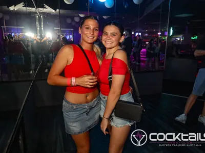 A professional photo of guests enjoying themselves at Cocktails Nightclub from our gallery.