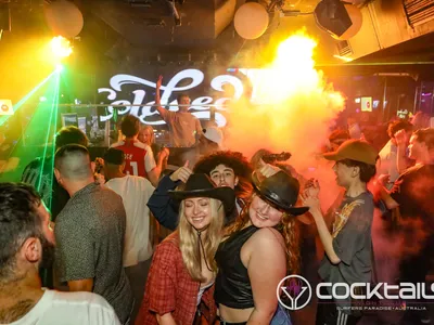 A professional photo of guests enjoying themselves at Cocktails Nightclub from our gallery.