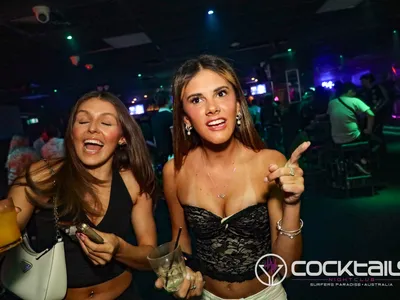 A professional photo of guests enjoying themselves at Cocktails Nightclub from our gallery.