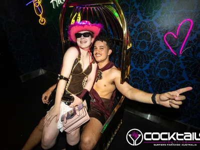 A professional photo of guests enjoying themselves at Cocktails Nightclub from our gallery.