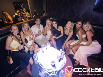 A professional photo of guests enjoying themselves at Cocktails Nightclub from our gallery.