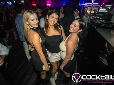 A professional photo of guests enjoying themselves at Cocktails Nightclub from our gallery.