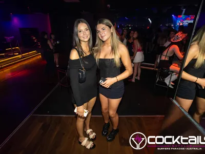 A professional photo of guests enjoying themselves at Cocktails Nightclub from our gallery.