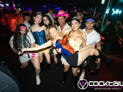 A professional photo of guests enjoying themselves at Cocktails Nightclub from our gallery.