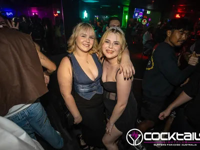 A professional photo of guests enjoying themselves at Cocktails Nightclub from our gallery.