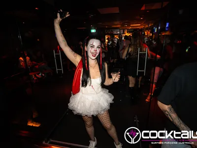 A professional photo of guests enjoying themselves at Cocktails Nightclub from our gallery.