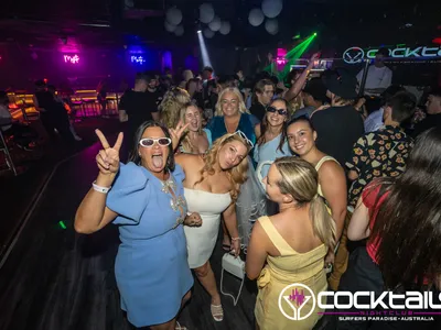 A professional photo of guests enjoying themselves at Cocktails Nightclub from our gallery.