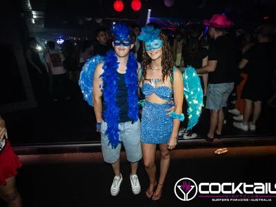 A professional photo of guests enjoying themselves at Cocktails Nightclub from our gallery.