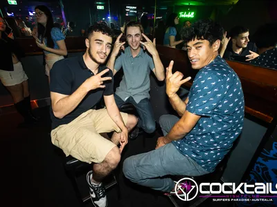 A professional photo of guests enjoying themselves at Cocktails Nightclub from our gallery.