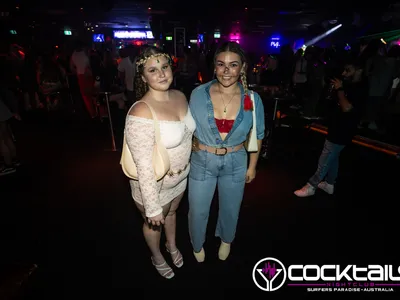 A professional photo of guests enjoying themselves at Cocktails Nightclub from our gallery.