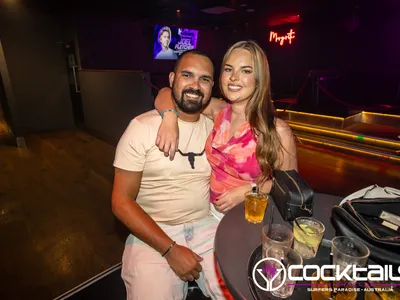 A professional photo of guests enjoying themselves at Cocktails Nightclub from our gallery.