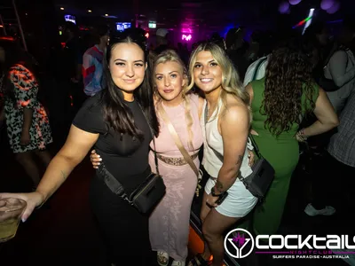 A professional photo of guests enjoying themselves at Cocktails Nightclub from our gallery.