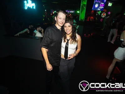 A professional photo of guests enjoying themselves at Cocktails Nightclub from our gallery.