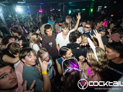 A professional photo of guests enjoying themselves at Cocktails Nightclub from our gallery.