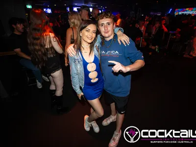 A professional photo of guests enjoying themselves at Cocktails Nightclub from our gallery.