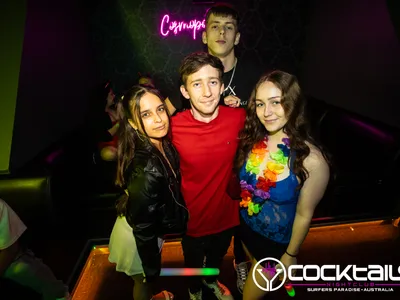 A professional photo of guests enjoying themselves at Cocktails Nightclub from our gallery.