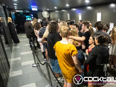 A professional photo of guests enjoying themselves at Cocktails Nightclub from our gallery.