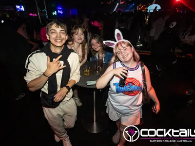 A professional photo of guests enjoying themselves at Cocktails Nightclub from our gallery.