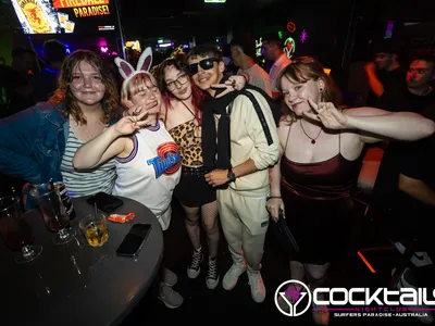 A professional photo of guests enjoying themselves at Cocktails Nightclub from our gallery.