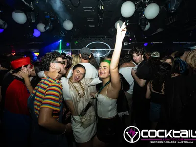 A professional photo of guests enjoying themselves at Cocktails Nightclub from our gallery.