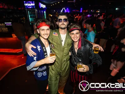 A professional photo of guests enjoying themselves at Cocktails Nightclub from our gallery.