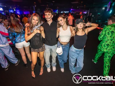 A professional photo of guests enjoying themselves at Cocktails Nightclub from our gallery.