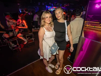 A professional photo of guests enjoying themselves at Cocktails Nightclub from our gallery.