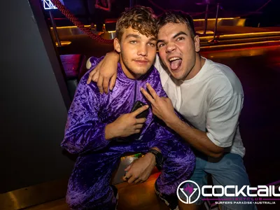 A professional photo of guests enjoying themselves at Cocktails Nightclub from our gallery.