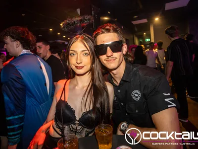 A professional photo of guests enjoying themselves at Cocktails Nightclub from our gallery.