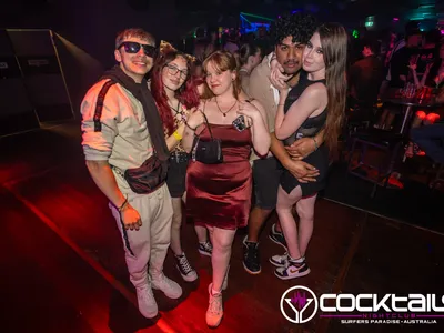 A professional photo of guests enjoying themselves at Cocktails Nightclub from our gallery.