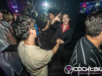 A professional photo of guests enjoying themselves at Cocktails Nightclub from our gallery.