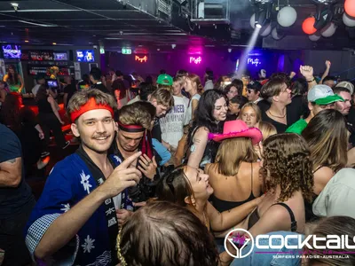 A professional photo of guests enjoying themselves at Cocktails Nightclub from our gallery.