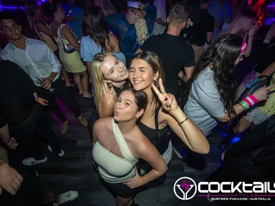 A professional photo of guests enjoying themselves at Cocktails Nightclub from our gallery.