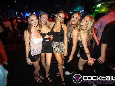 A professional photo of guests enjoying themselves at Cocktails Nightclub from our gallery.