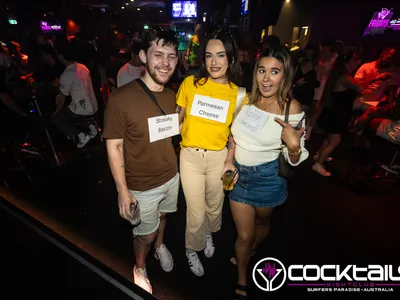 A professional photo of guests enjoying themselves at Cocktails Nightclub from our gallery.