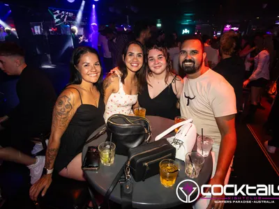 A professional photo of guests enjoying themselves at Cocktails Nightclub from our gallery.