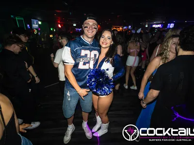 A professional photo of guests enjoying themselves at Cocktails Nightclub from our gallery.