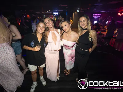 A professional photo of guests enjoying themselves at Cocktails Nightclub from our gallery.